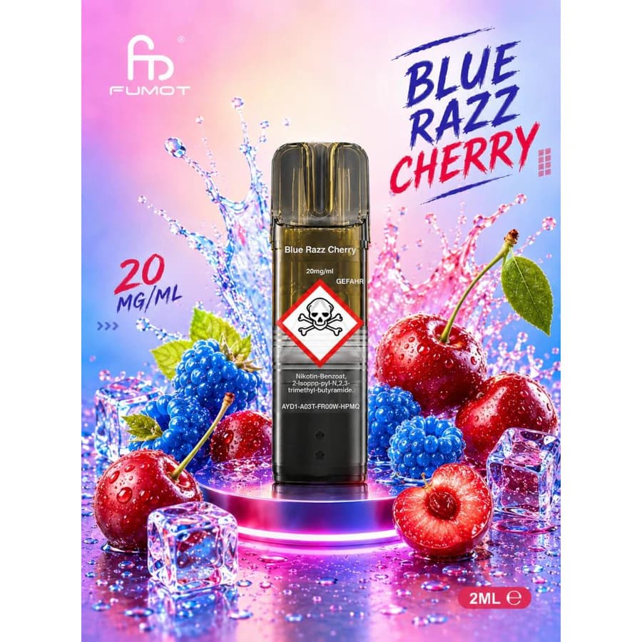 Randm Tornado Pods Blue Razz Cherry