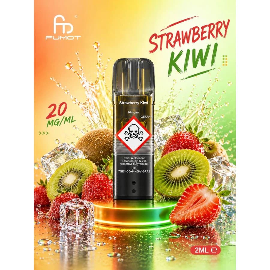 Randm Tornado Pods Strawberry Kiwi
