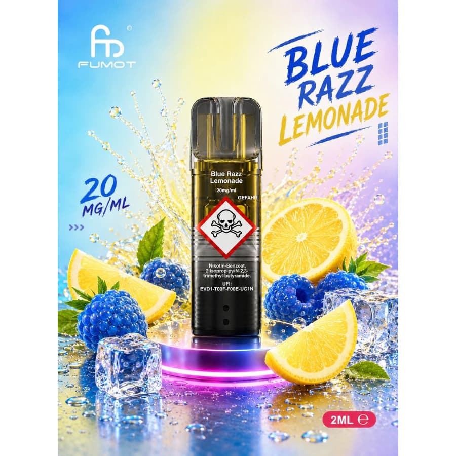 Randm Tornado Pods Blue Razz Lemonade