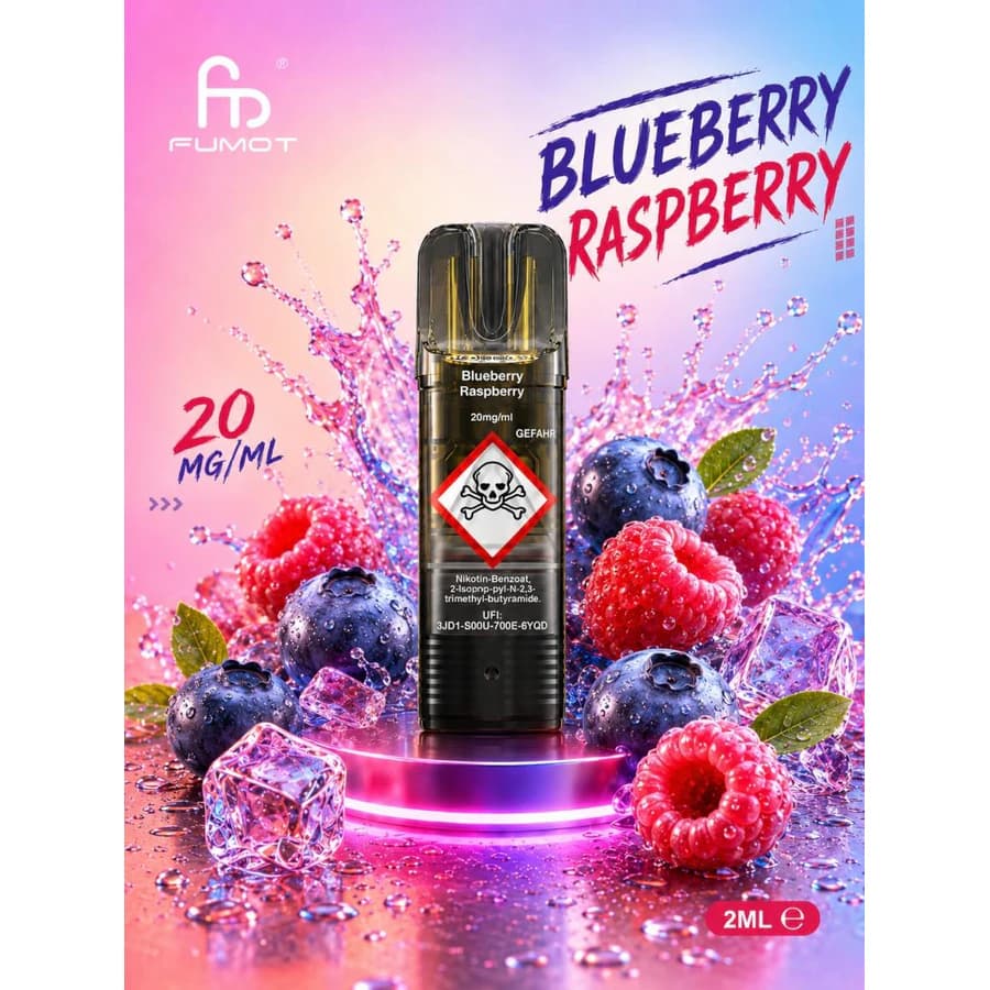 Randm Tornado Pods Blueberry Raspberry