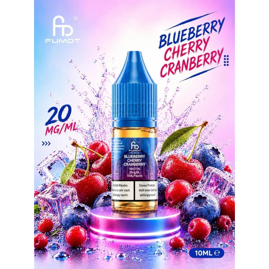 RandM Tornado Liquid Blueberry Cherry Cranberry
