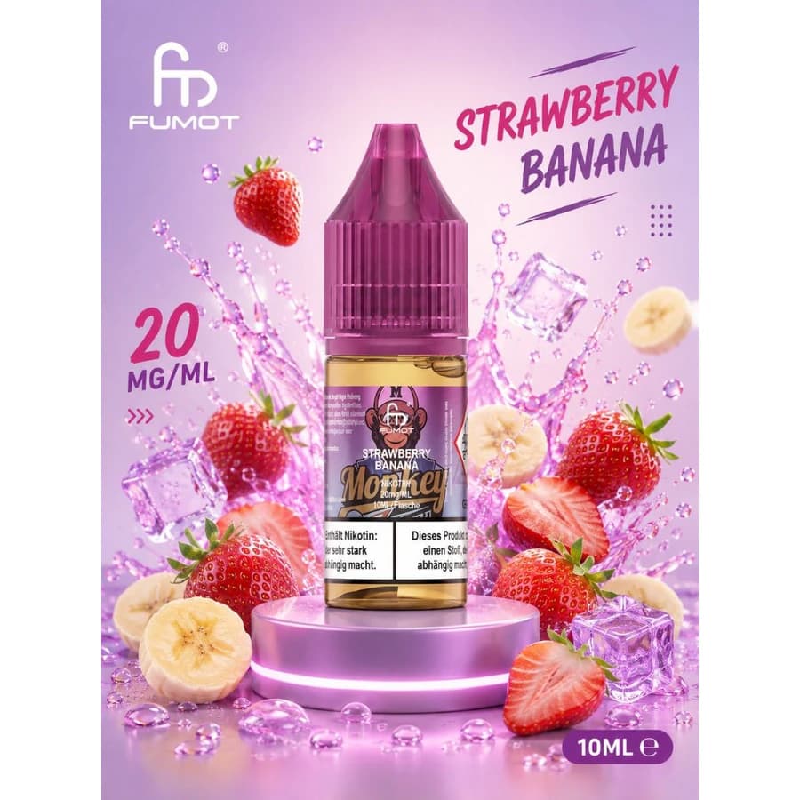 RandM Tornado Liquid Strawberry Banana