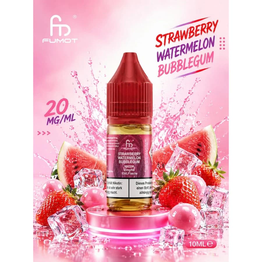 RandM Tornado Liquid Strawberry Watermelon Bubblegum