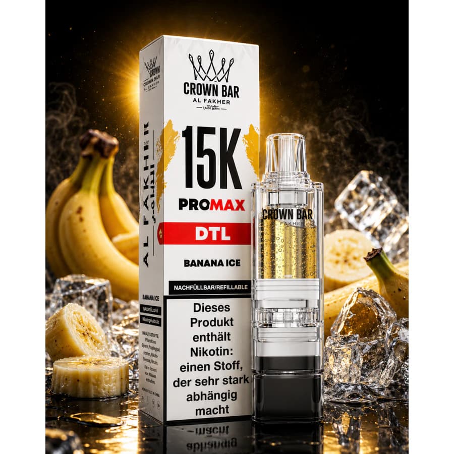 Al Fakher 15000 Pods Banana Ice