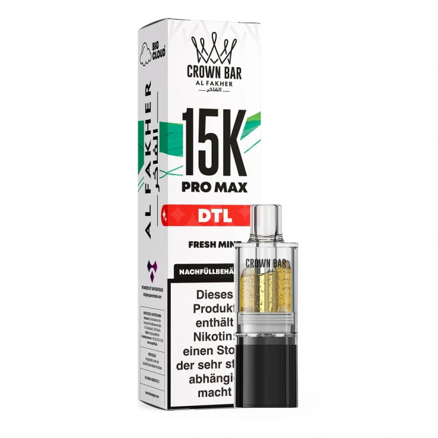 Al Fakher 15000 Pods Fresh Mint