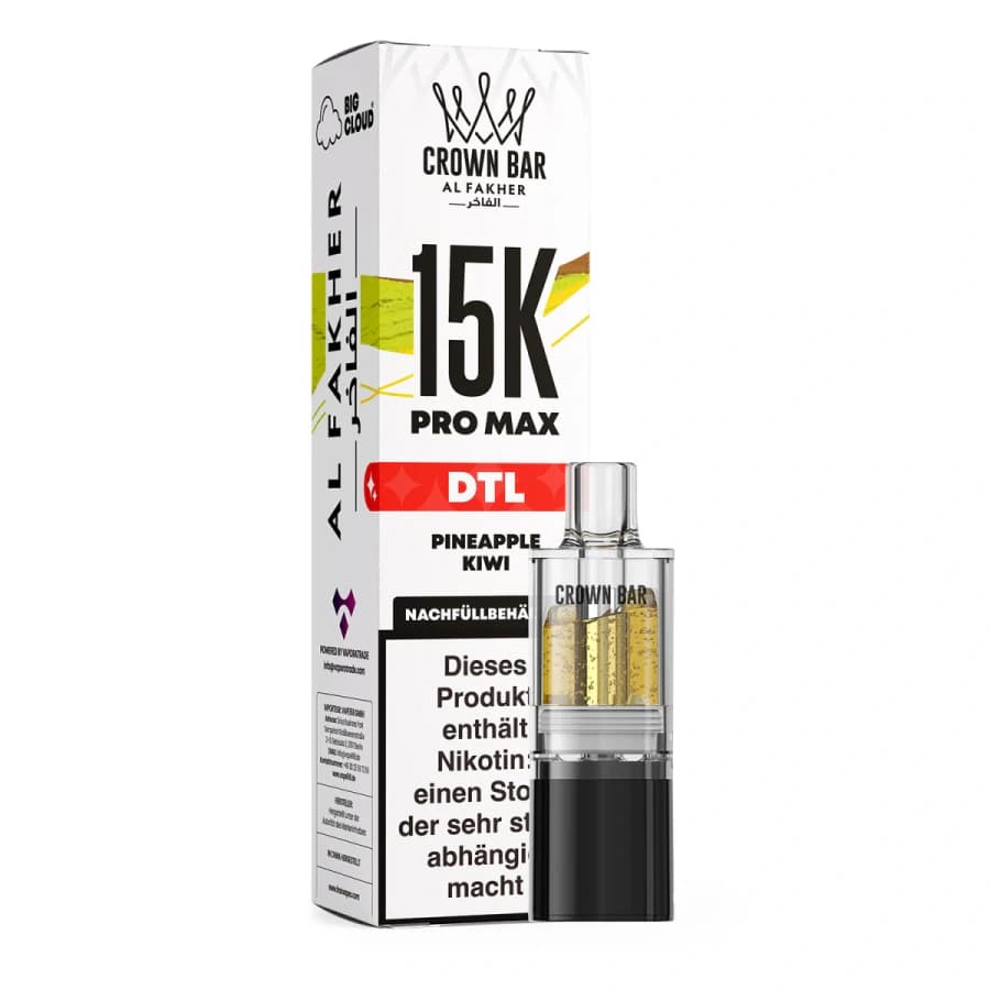 Al Fakher 15000 Pods Pineapple Kiwi