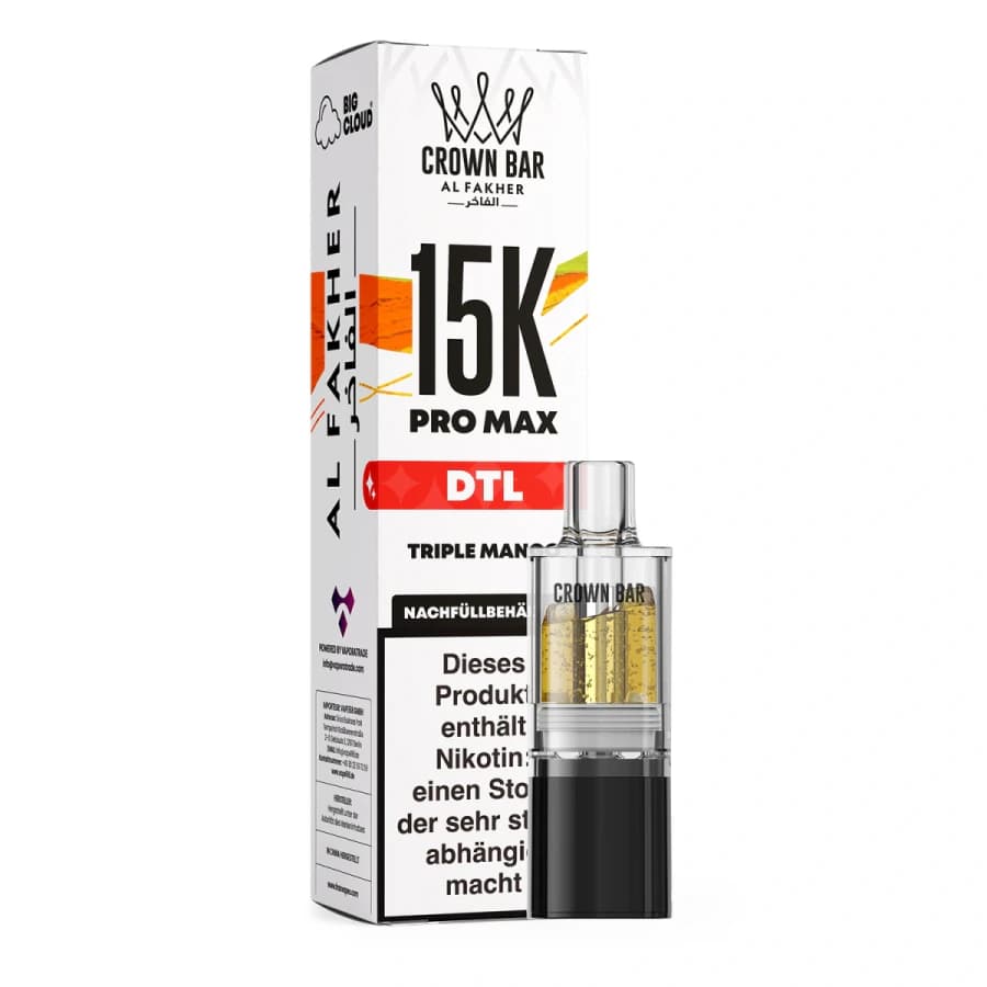 Al Fakher 15000 Pods Triple Mango