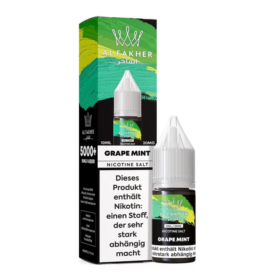 Al Fakher Liquid Grape Mint