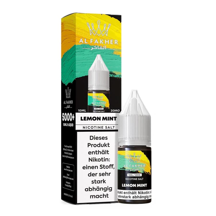 Al Fakher Liquid Lemon Mint