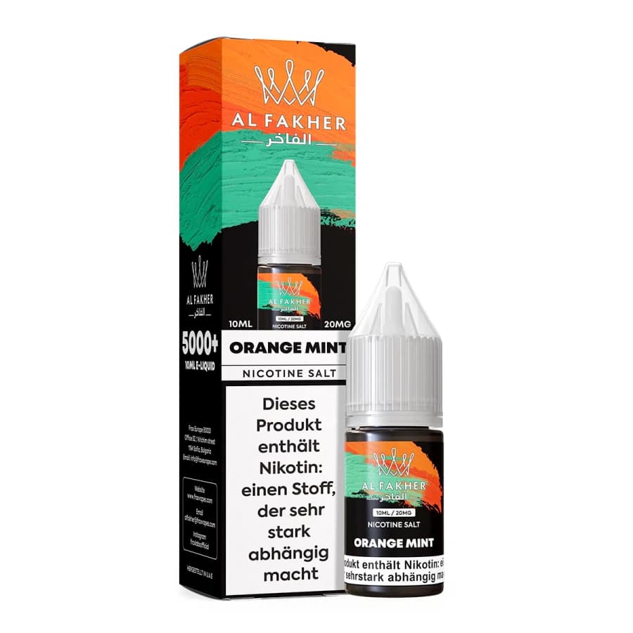 Al Fakher Liquid Orange Mint