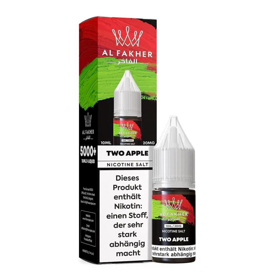 Al Fakher Liquid Two Apple