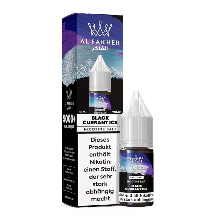 Al Fakher Liquid Blackcurrant Ice