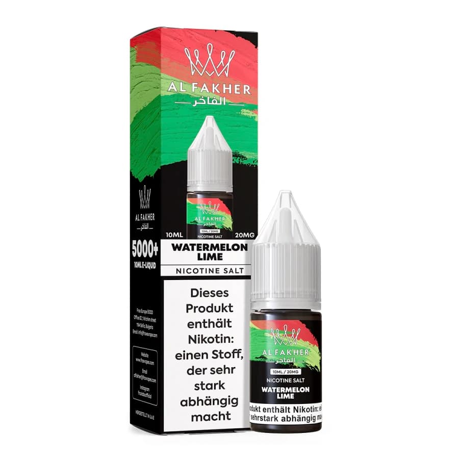 Al Fakher Liquid Watermelon Lime