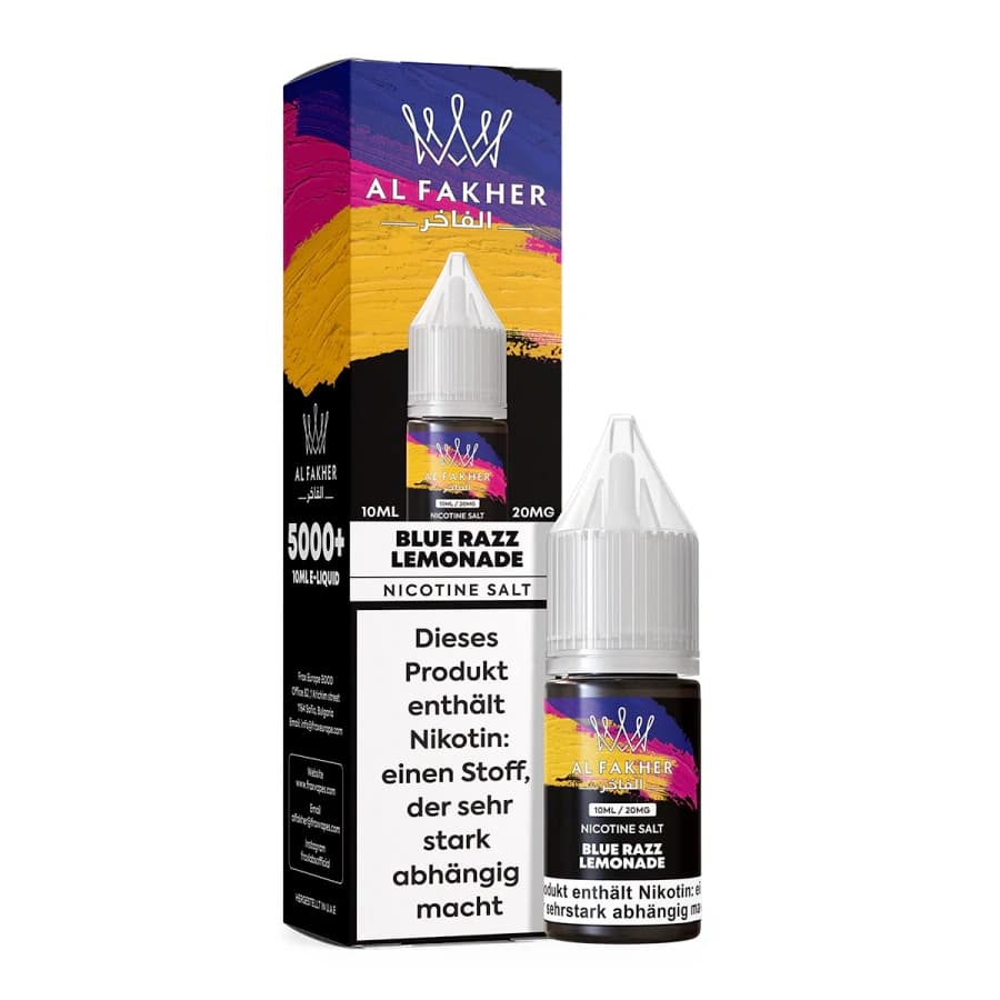 Al Fakher Liquid Blue Razz Lemonade