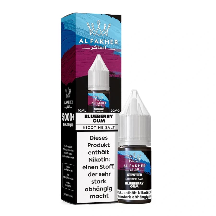 Al Fakher Liquid Blueberry Gum