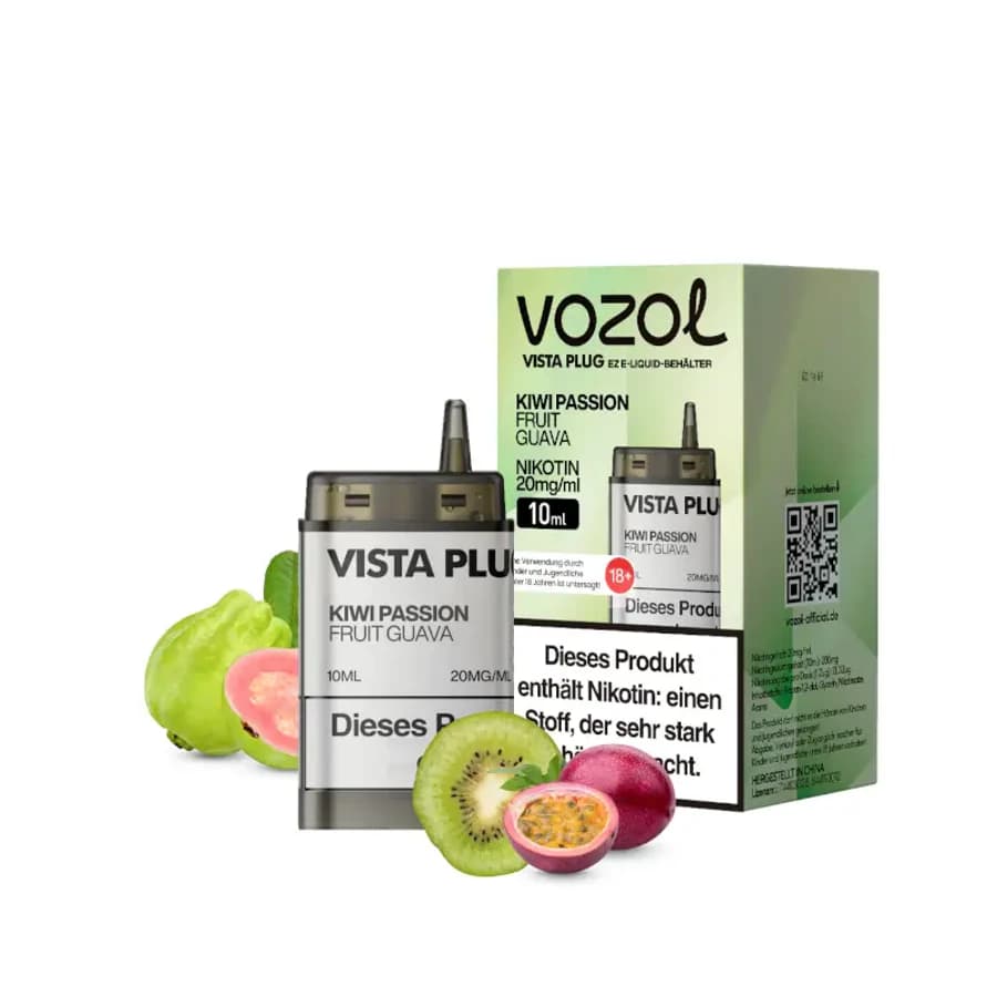 Vozol Vista Plug EZ Pods Kiwi Passion Fruit Guava