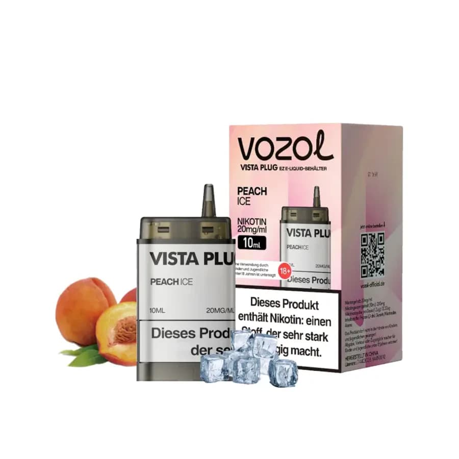Vozol Vista Plug EZ Pods Peach Ice