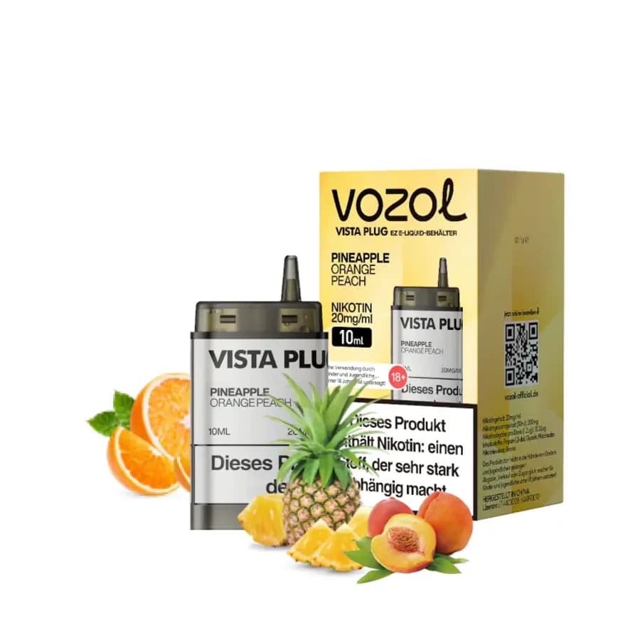 Vozol Vista Plug EZ Pods Pineapple Orange Peach