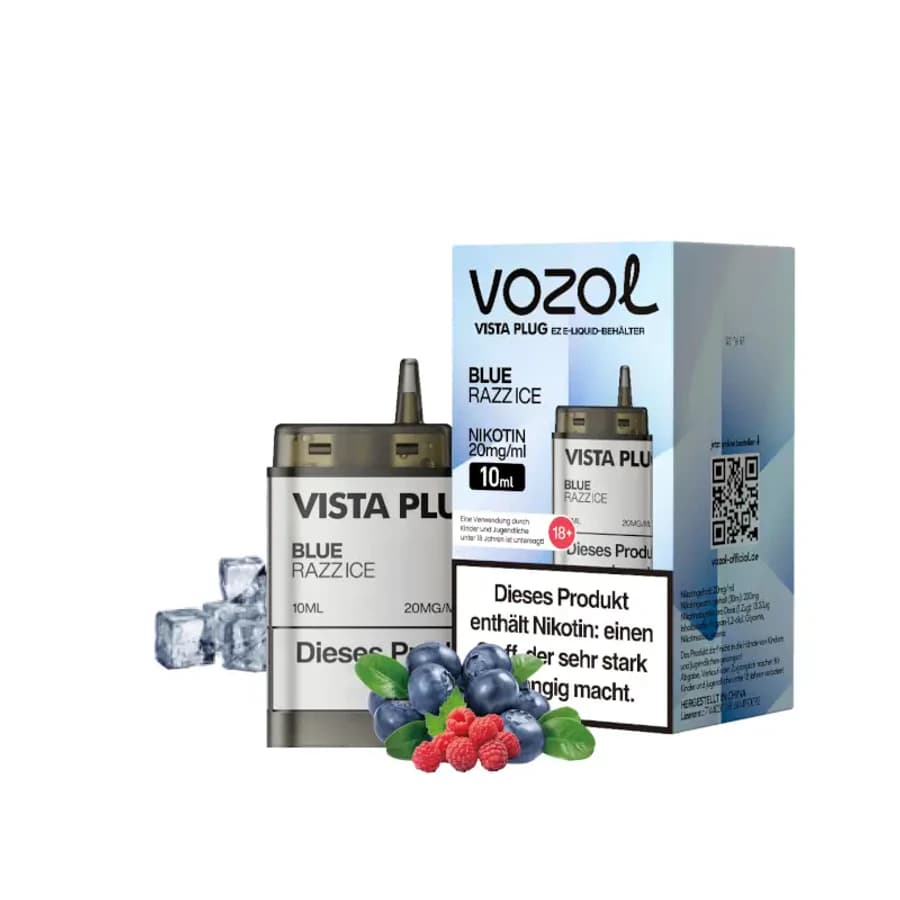 Vozol Vista Plug EZ Pods Blue Razz Ice