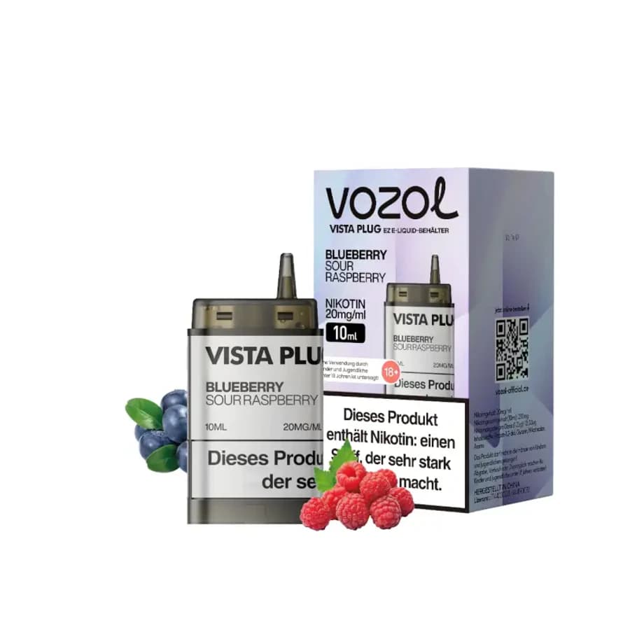 Vozol Vista Plug EZ Pods Blueberry Sour Raspberry