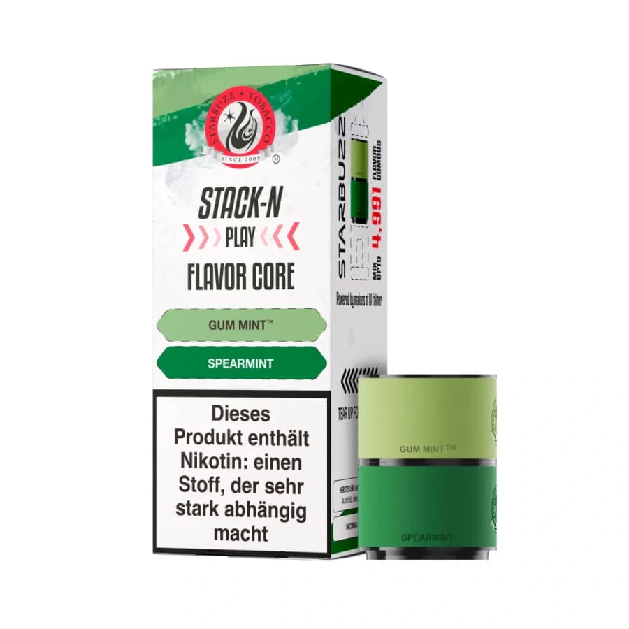 Starbuzz Stack-N Play Pods Gum Mint + Spearmint