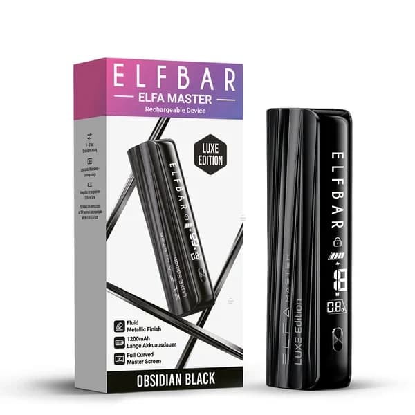 Elfa Master Luxe Edition Obsidian Black