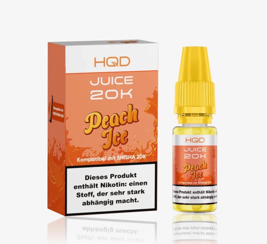 HQD Juice 20K Liquid Peach Ice