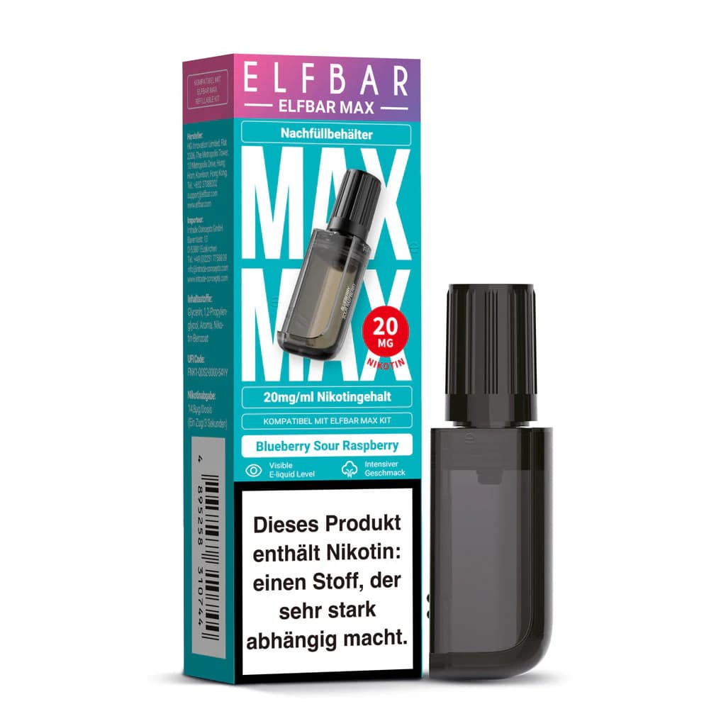 Elfa Max Pod Blueberry Sour Raspberry
