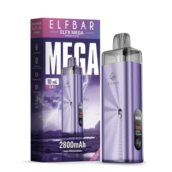 ELFX Mega Pod Kit Purple