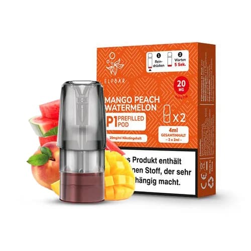 Mate 500 Pods Mango Peach Watermelon