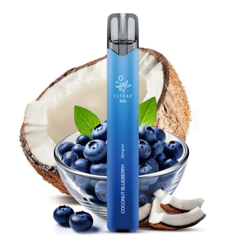 Elf Bar 800 mit Nikotin Coconut Blueberry