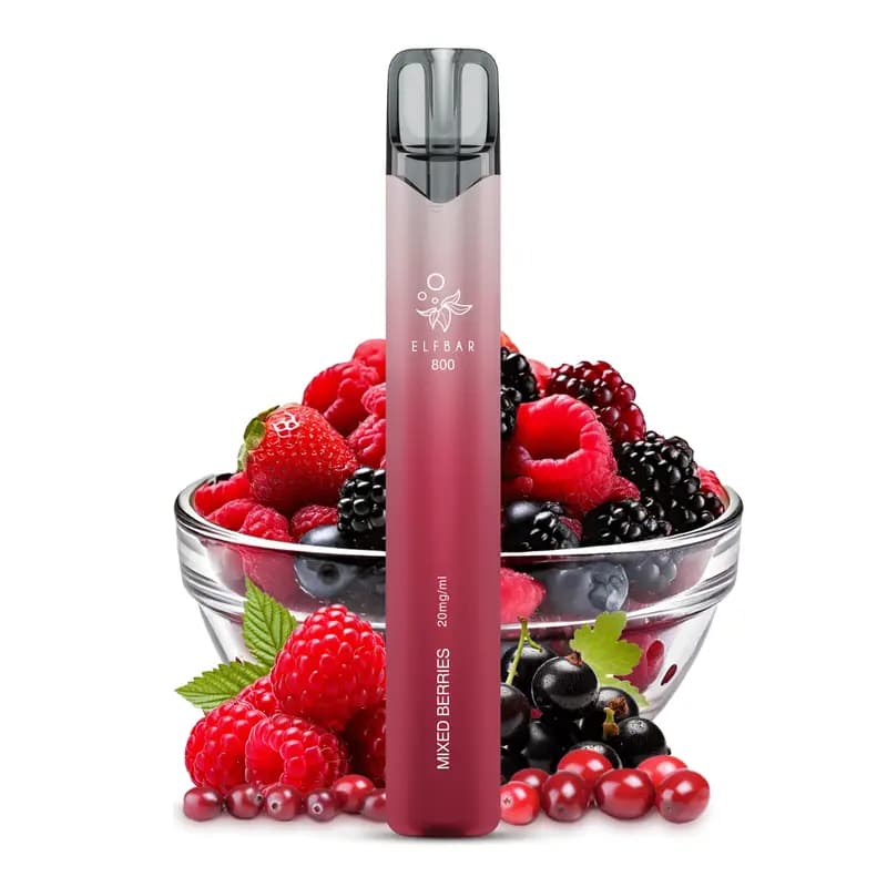 Elf Bar 800 mit Nikotin Mixed Berries