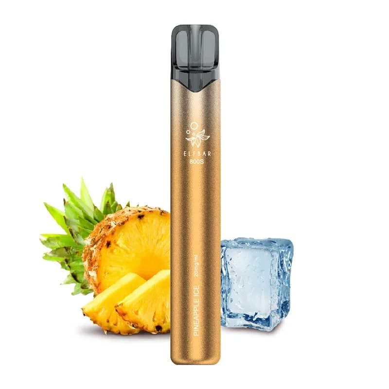 Elf Bar 800 mit Nikotin Pineapple Ice