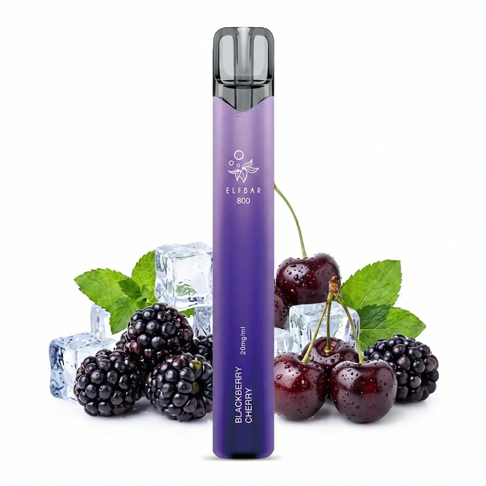 Elf Bar 800 mit Nikotin Blackberry Cherry