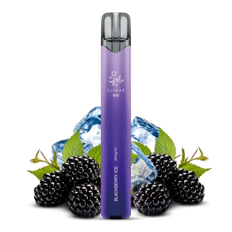 Elf Bar 800 mit Nikotin Blackberry Ice