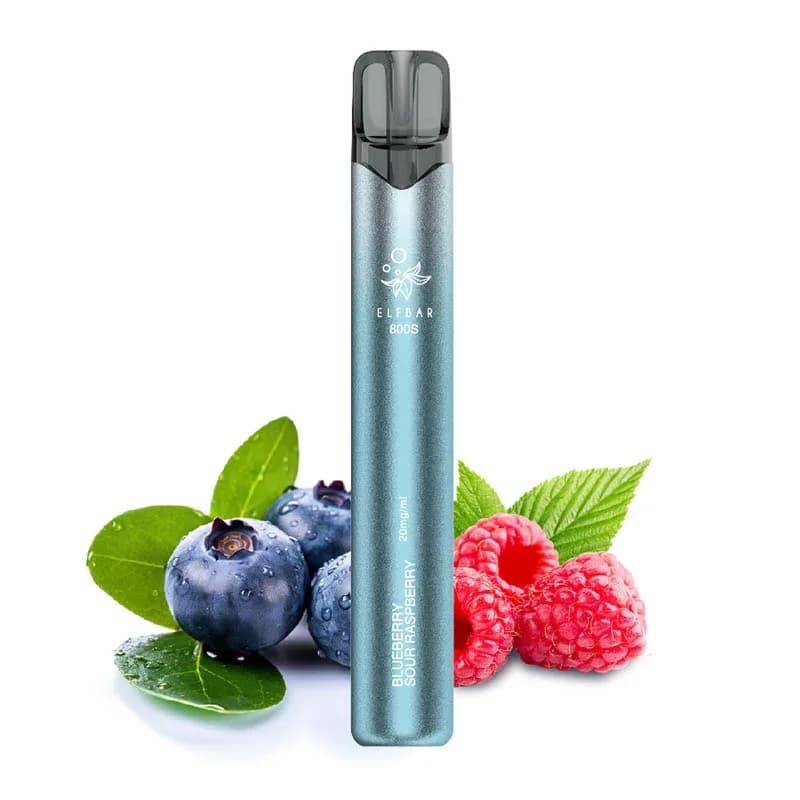 Elf Bar 800 mit Nikotin Blueberry Sour Raspberry
