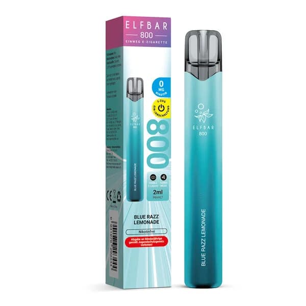 Elf Bar 800 Nikotinfrei Blue Razz Lemonade