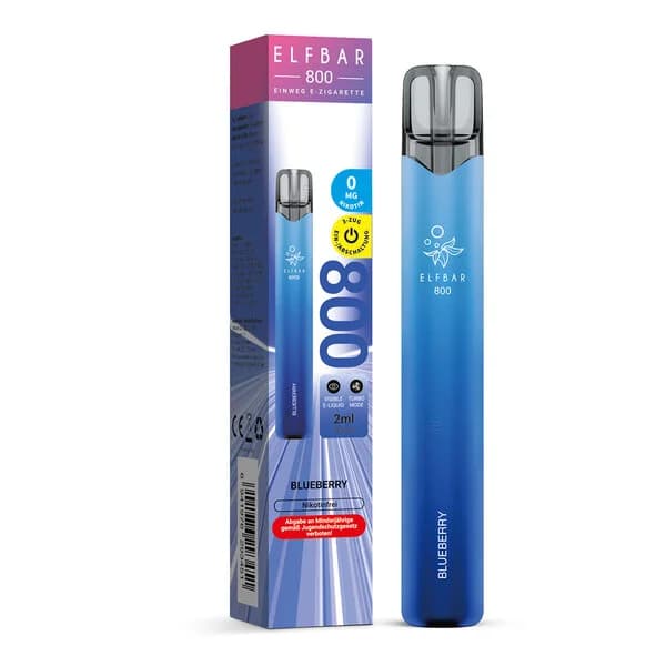 Elf Bar 800 Nikotinfrei Blueberry