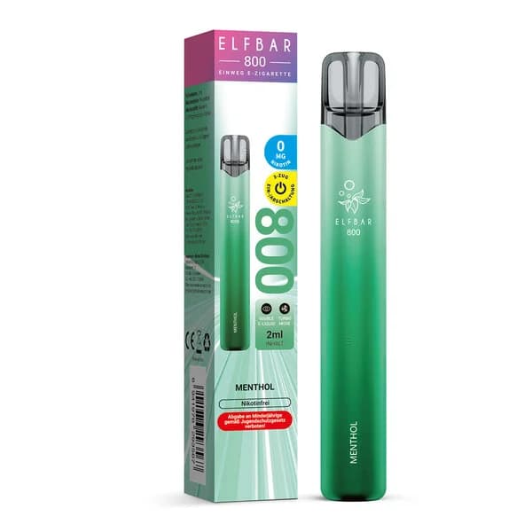 Elf Bar 800 Nikotinfrei Menthol