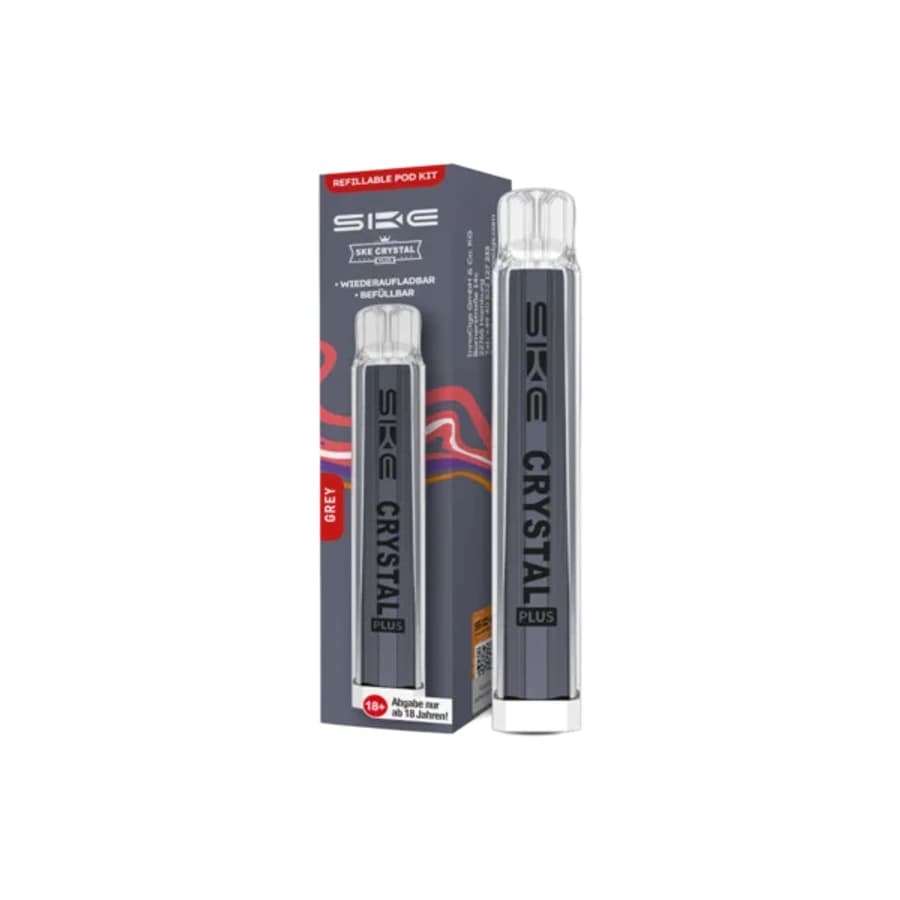 SKE Crystal Plus Refillable Pod Kit Gray