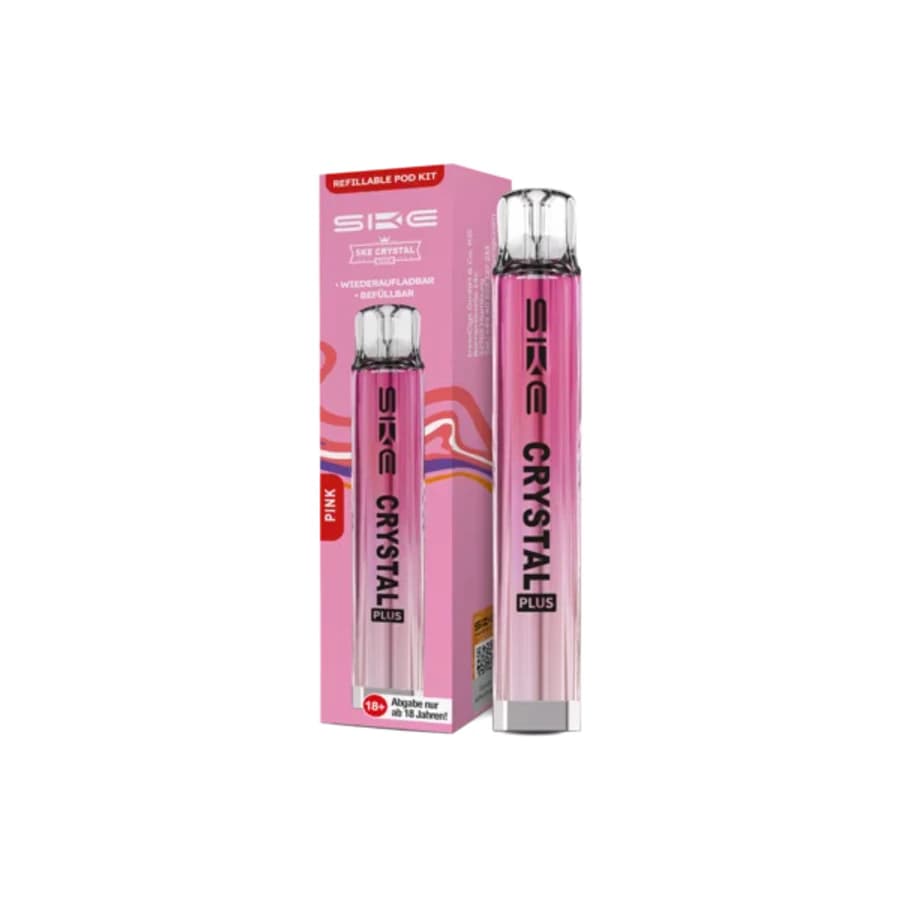 SKE Crystal Plus Refillable Pod Kit Pink