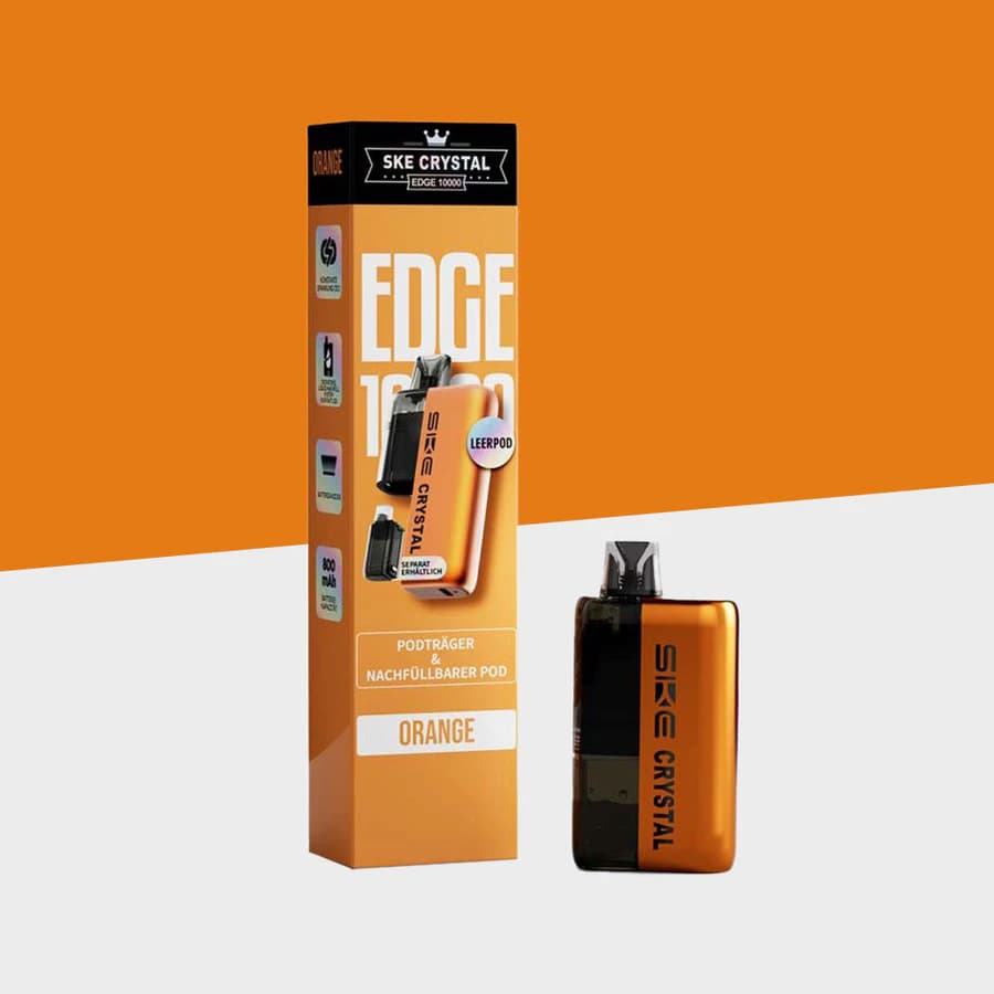 SKE Crystal EDGE 10000 Pod Kit Orange