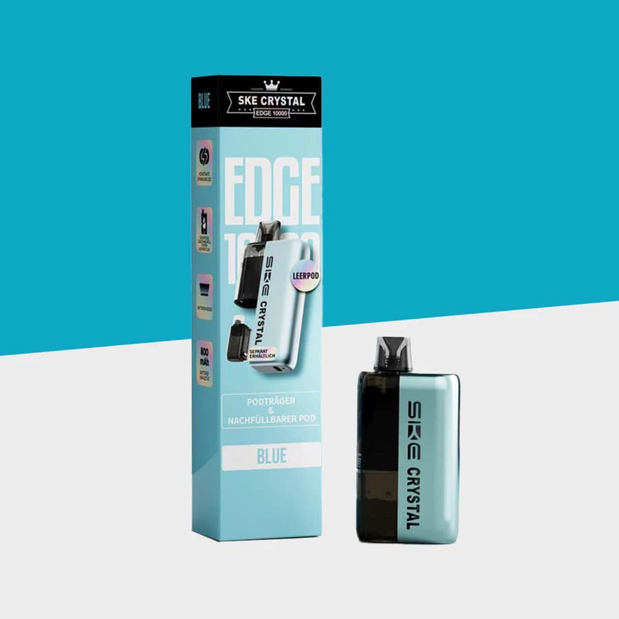 SKE Crystal EDGE 10000 Pod Kit Blue