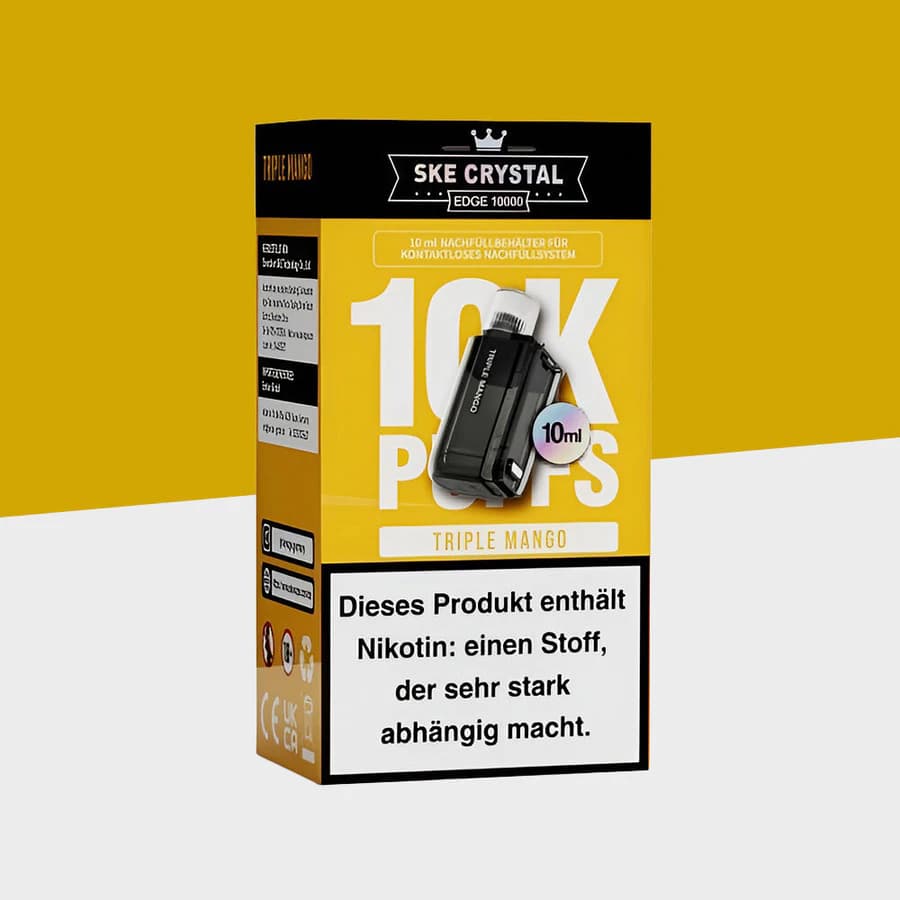 SKE Crystal EDGE 10000 Pods Triple Mango