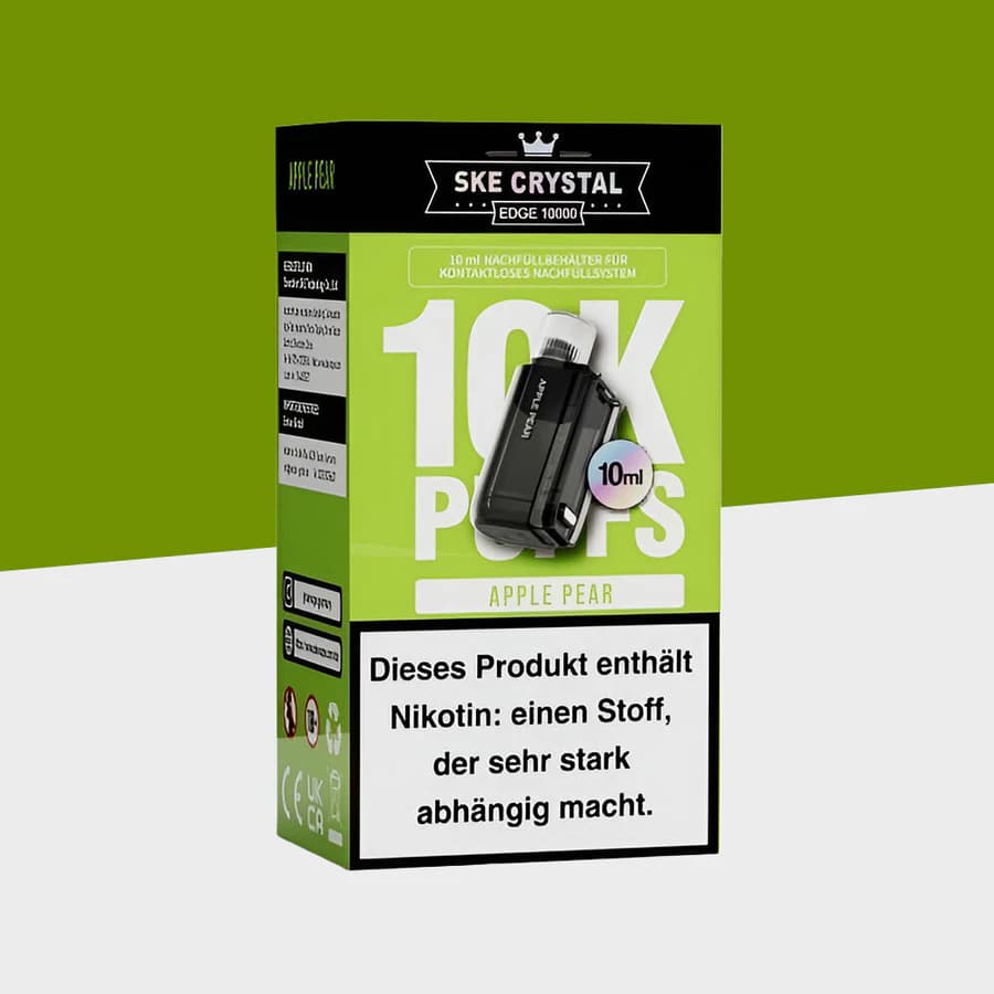 SKE Crystal EDGE 10000 Pods Apple Pear