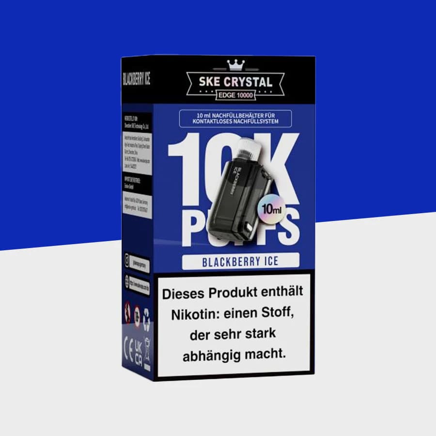 SKE Crystal EDGE 10000 Pods Blackberry Ice
