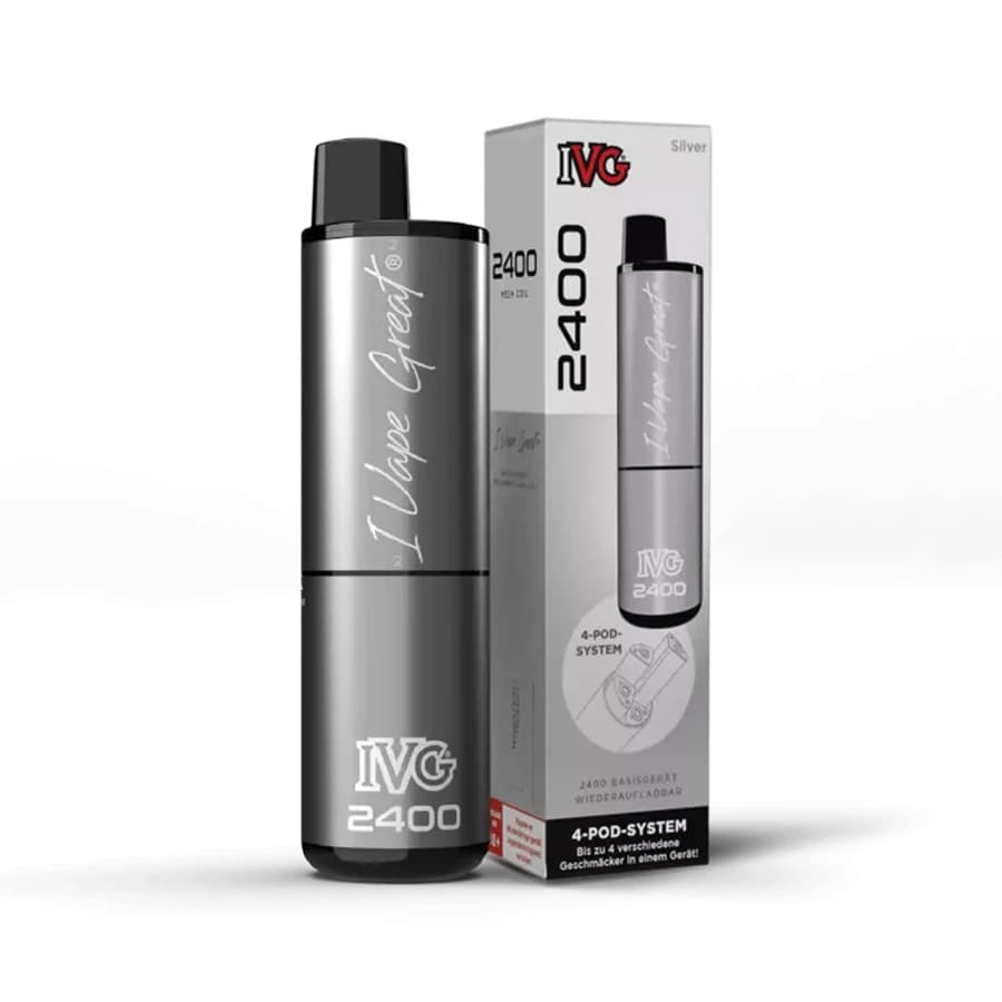 IVG 2400 Pod Kit Silver