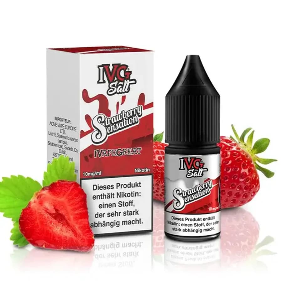 IVG Liquid Strawberry Sensation