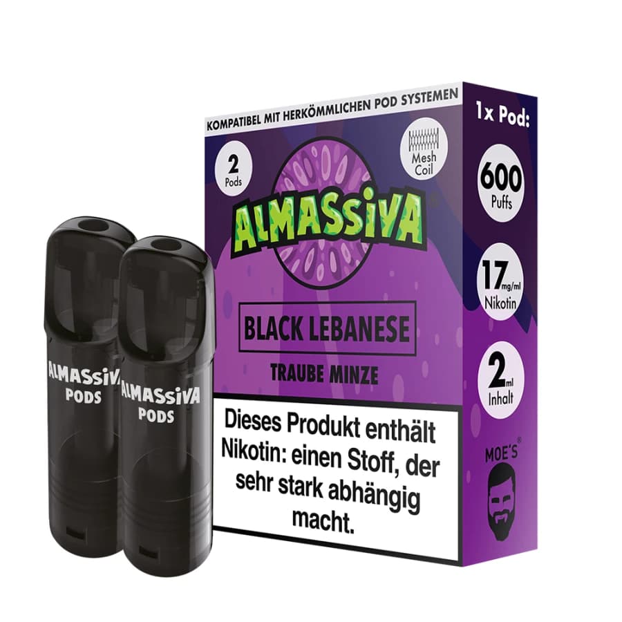 Al Massiva Pods Black Lebanese