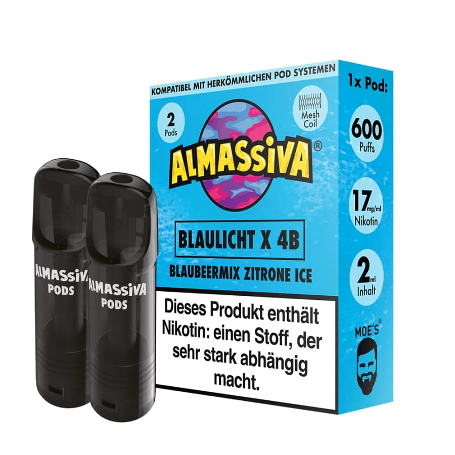 Al Massiva Pods Blaulicht x 4B